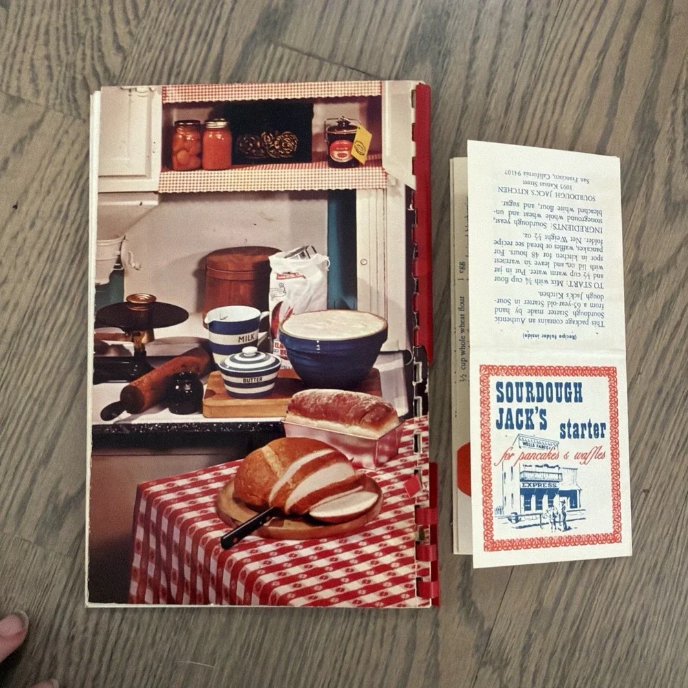 Sourdough Jack's Cookery & Other Things by Jack Mabee VTG 1967 Spiral Cookbook